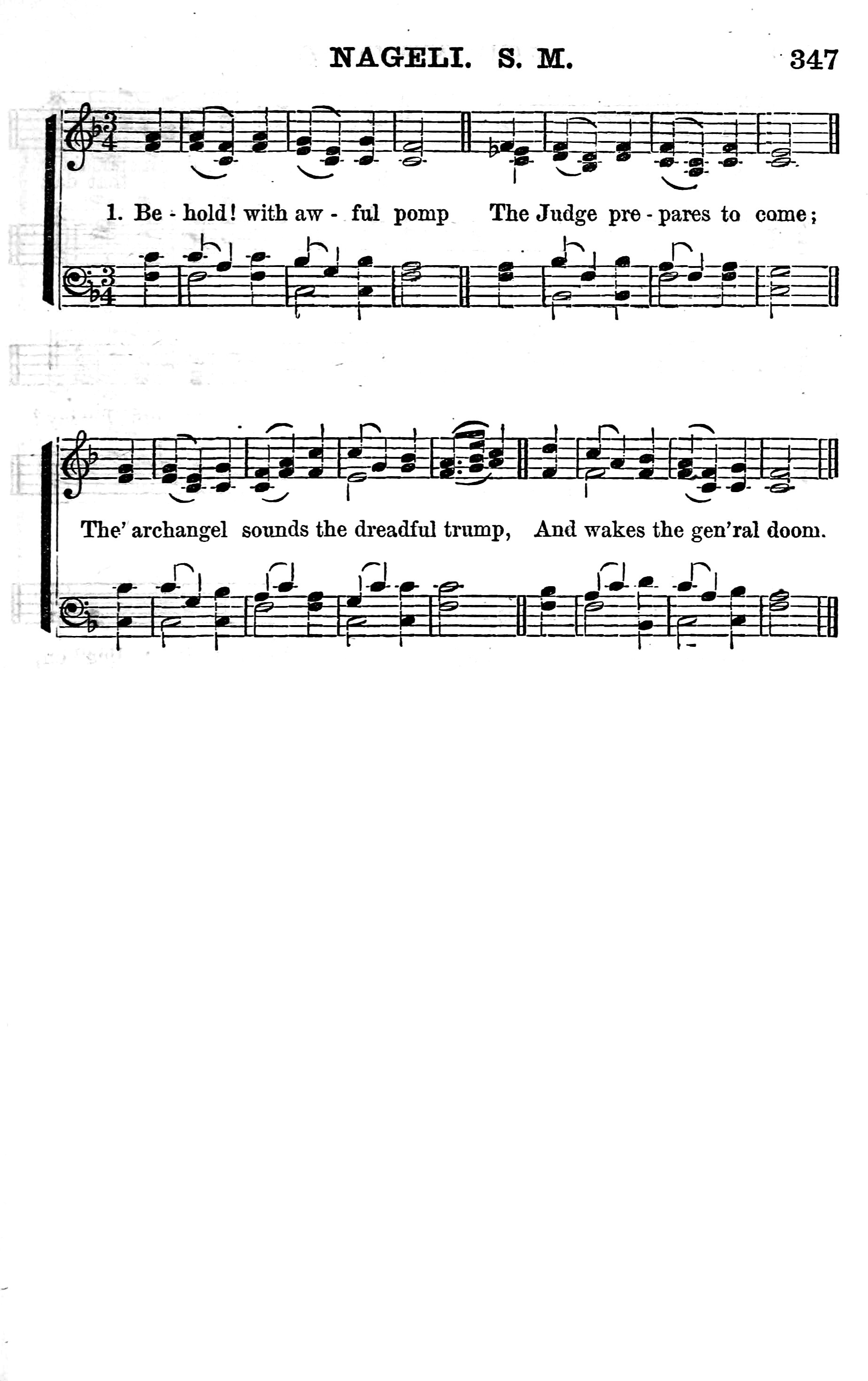 Hymn Sheet for Prepare Us for That Day (Behold with Awful Pomp)